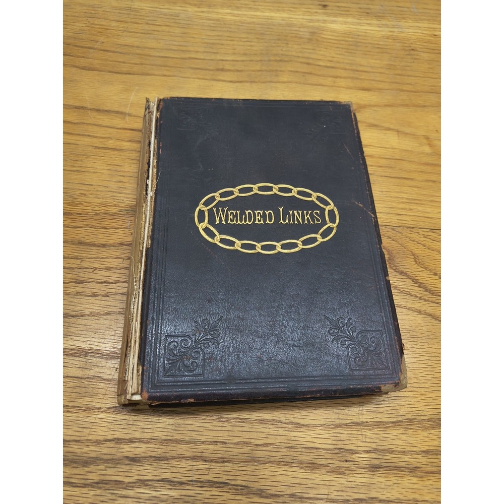 WELDED LINKS  P. ANNETTA PECKHAM  Antique 1889 SELF PUBLISHED‎ POETRY